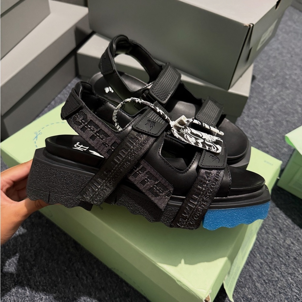Off-White Trek Sponge Sandals